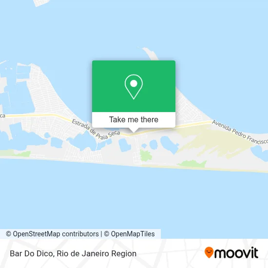 Bar Do Dico map