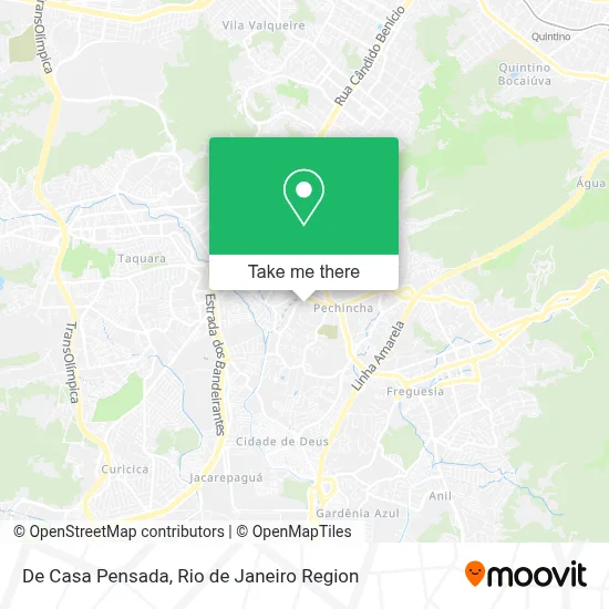 De Casa Pensada map
