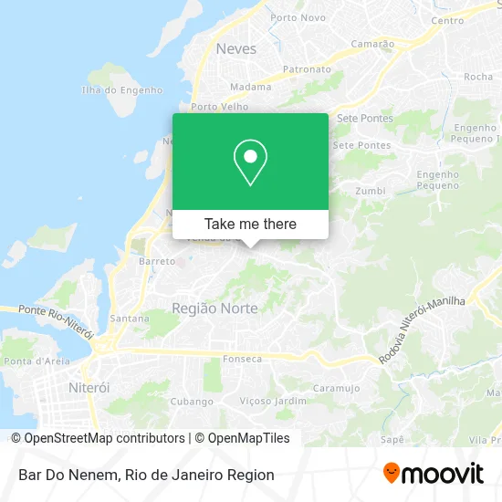 Bar Do Nenem map