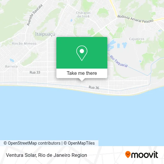 Ventura Solar map