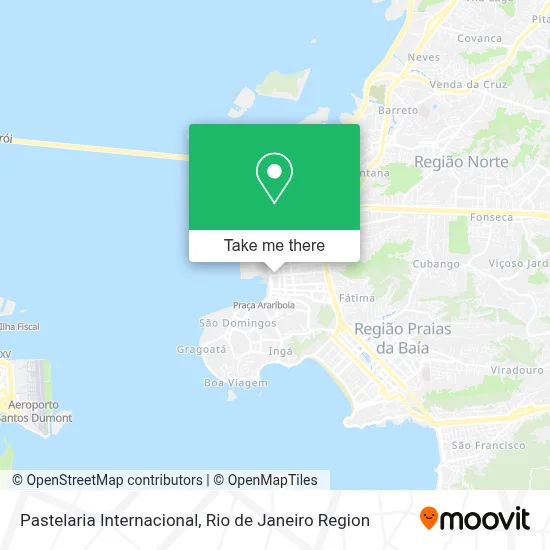Pastelaria Internacional map