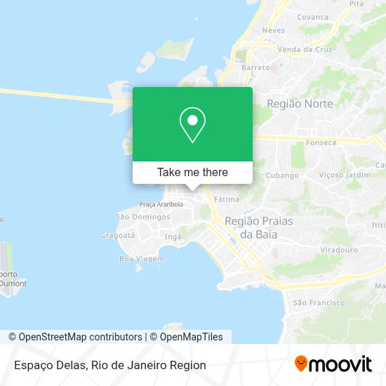 Espaço Delas map