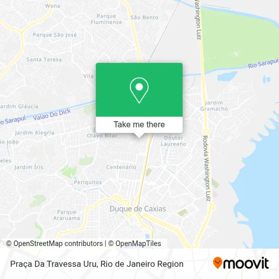 Praça Da Travessa Uru map