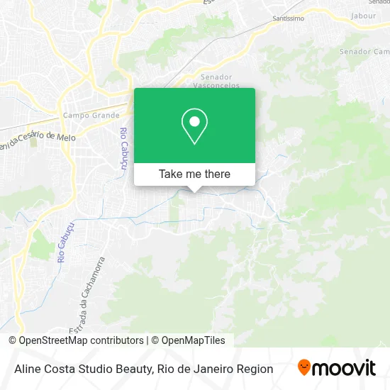 Aline Costa Studio Beauty map