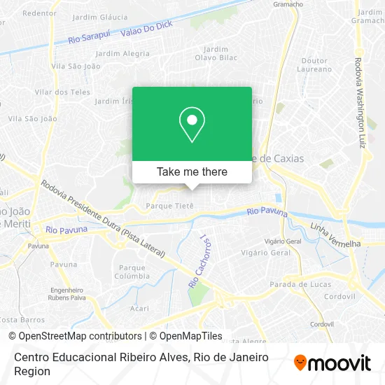 Centro Educacional Ribeiro Alves map