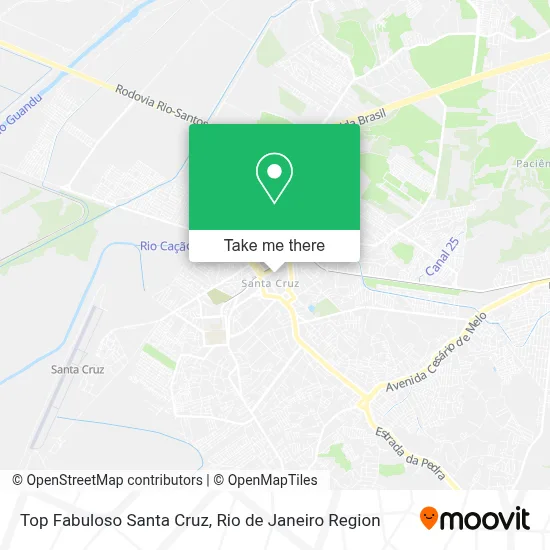 Top Fabuloso Santa Cruz map