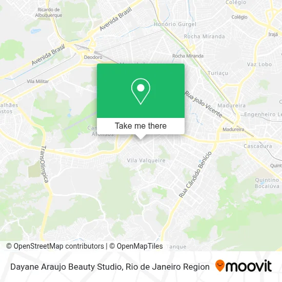 Dayane Araujo Beauty Studio map