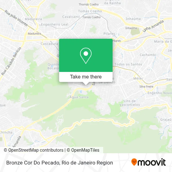 Bronze Cor Do Pecado map