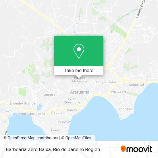 Barbearia Zero Baixa map