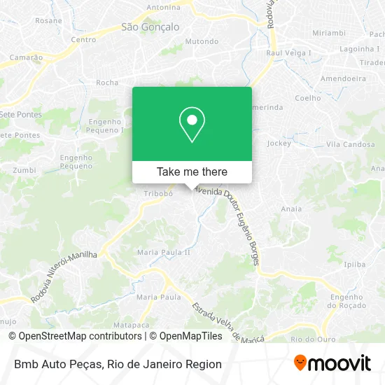 Bmb Auto Peças map