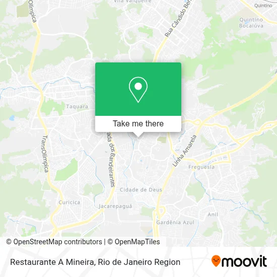 Restaurante A Mineira map