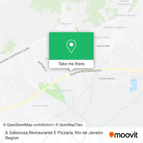 A Saborosa Restaurante E Pizzaria map