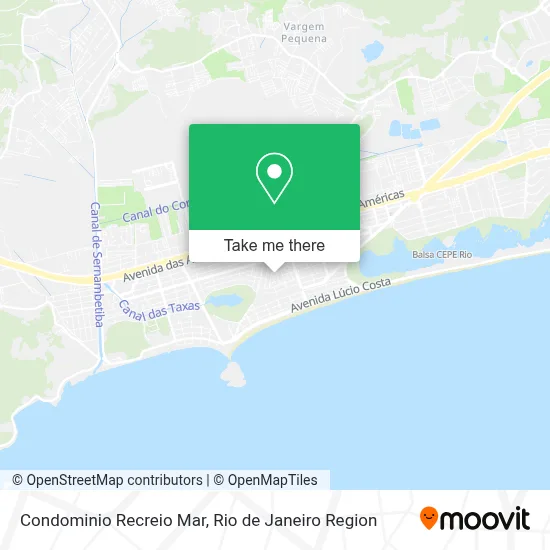 Condominio Recreio Mar map