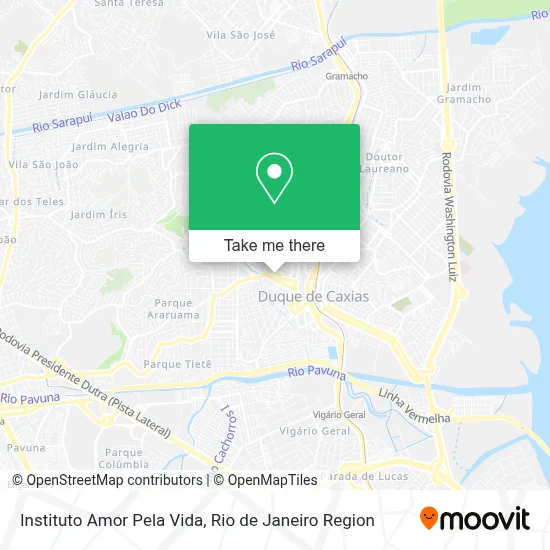 Instituto Amor Pela Vida map