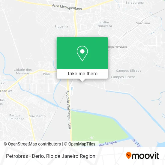 Petrobras - Derio map