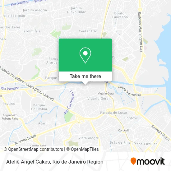 Ateliê Angel Cakes map