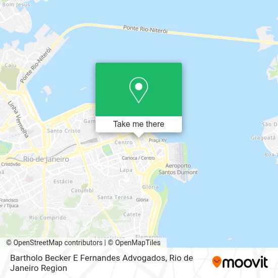 Bartholo Becker E Fernandes Advogados map