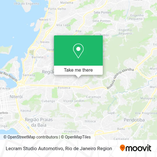 Lecram Studio Automotivo map