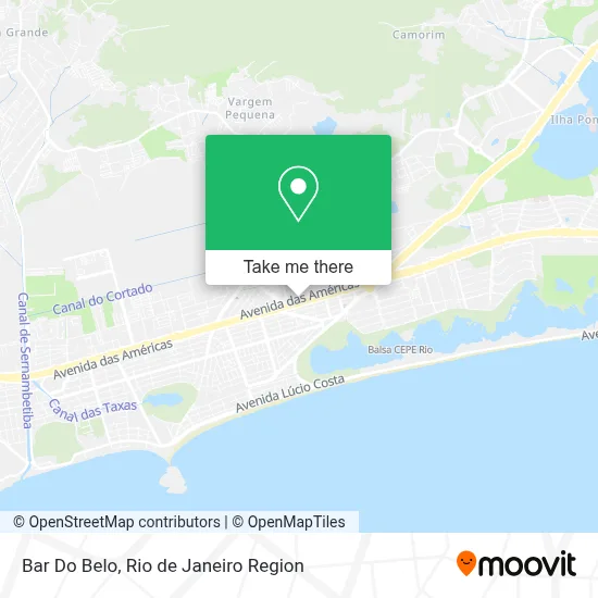 Bar Do Belo map