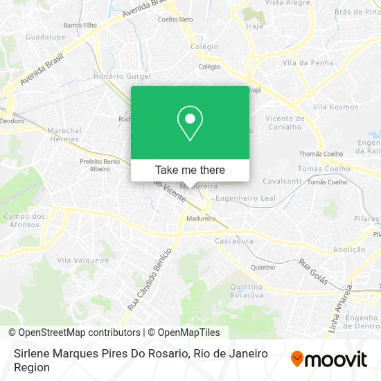 Sirlene Marques Pires Do Rosario map