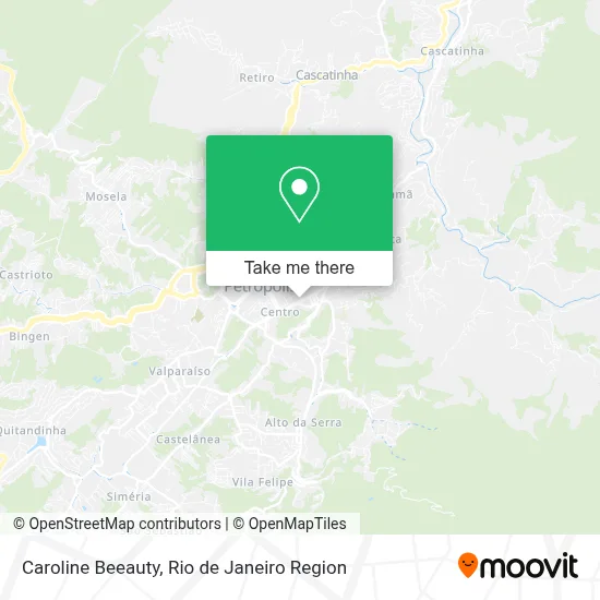 Caroline Beeauty map