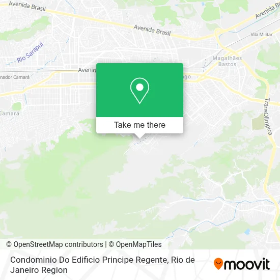 Condominio Do Edificio Principe Regente map