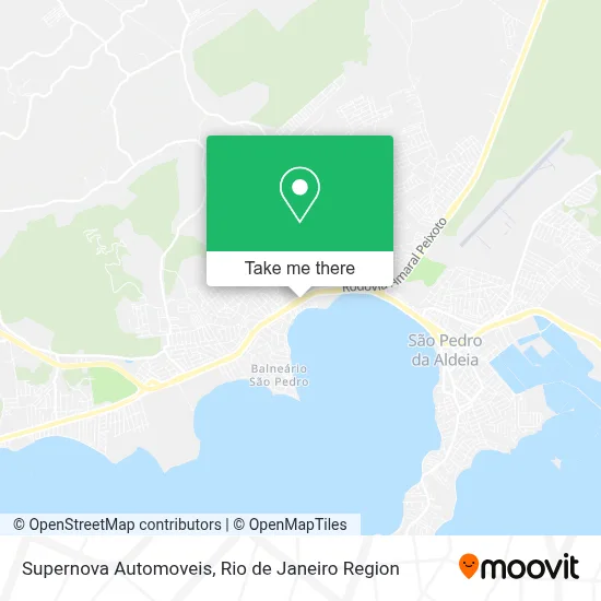 Supernova Automoveis map