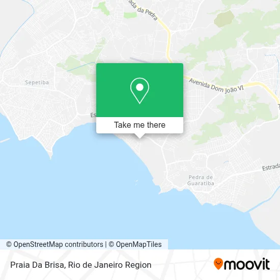 Praia Da Brisa map
