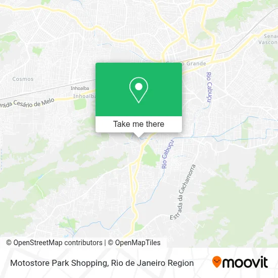 Motostore Park Shopping map