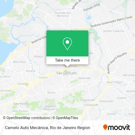 Camelo Auto Mecânica map