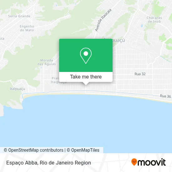 Espaço Abba map