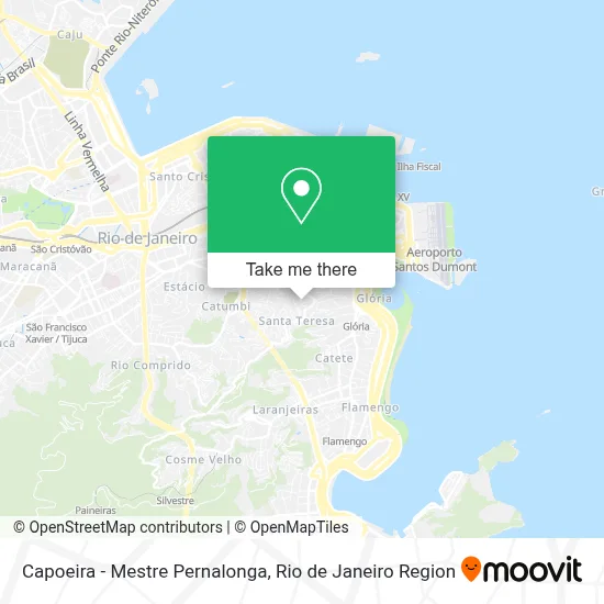 Capoeira - Mestre Pernalonga map
