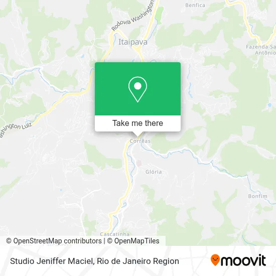 Studio Jeniffer Maciel map