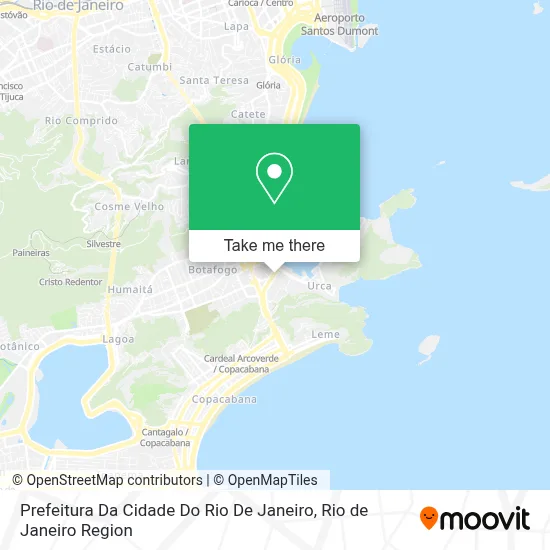 Prefeitura Da Cidade Do Rio De Janeiro map