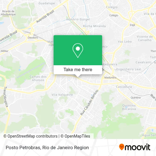 Posto Petrobras map