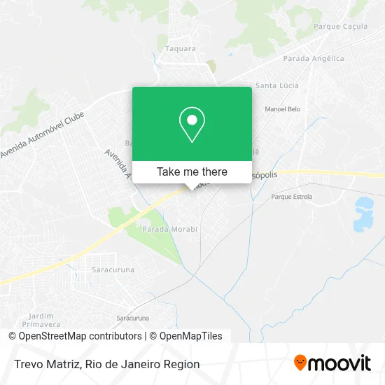 Trevo Matriz map