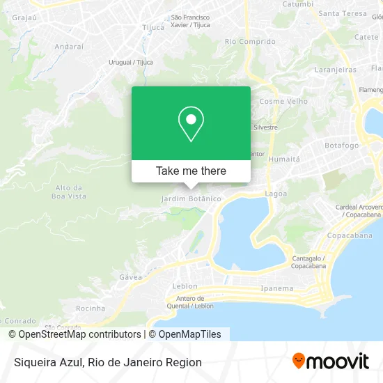 Siqueira Azul map