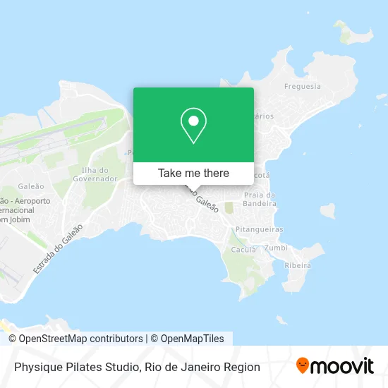 Physique Pilates Studio map