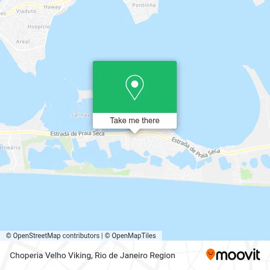 Choperia Velho Viking map