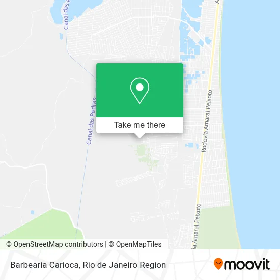 Barbearia Carioca map