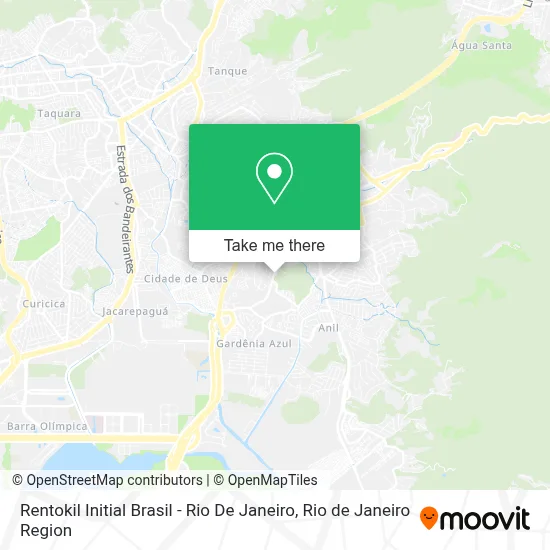 Rentokil Initial Brasil - Rio De Janeiro map
