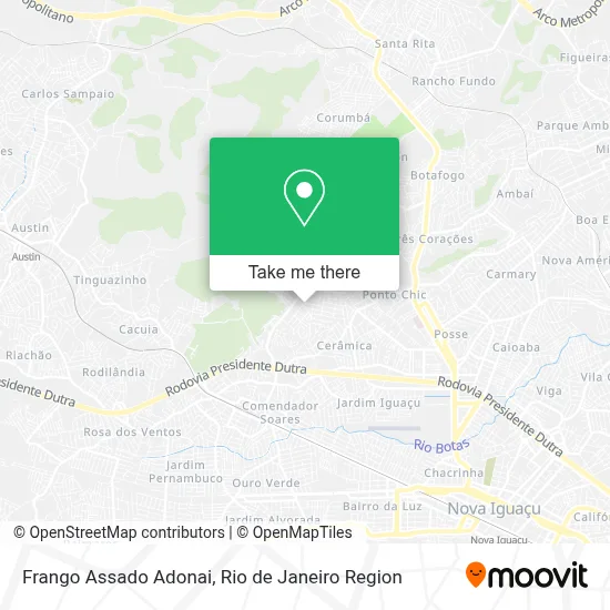 Frango Assado Adonai map