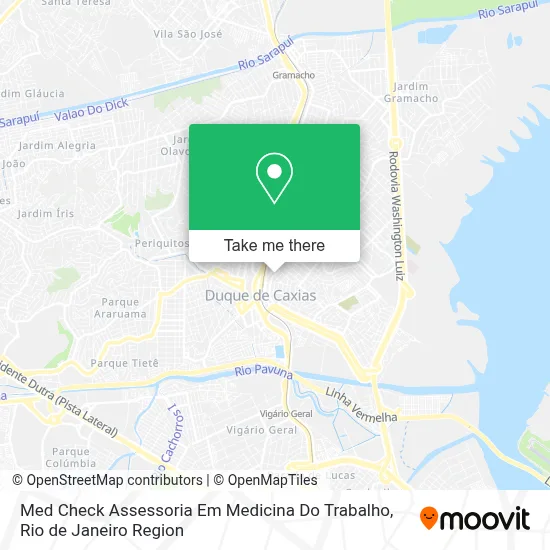 Med Check Assessoria Em Medicina Do Trabalho map