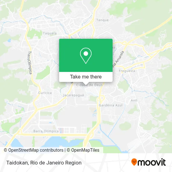 Taidokan map