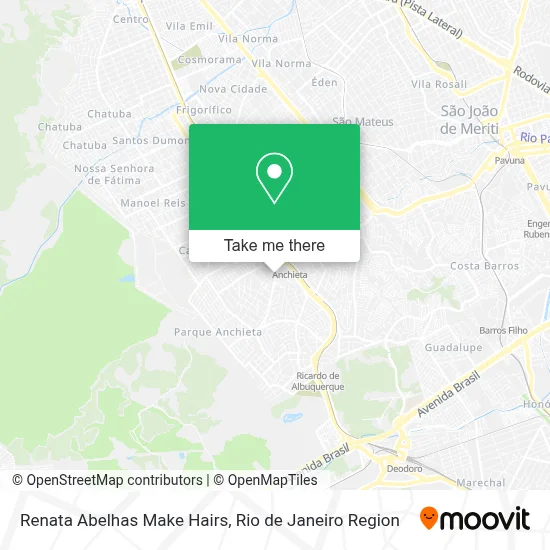 Renata Abelhas Make Hairs map