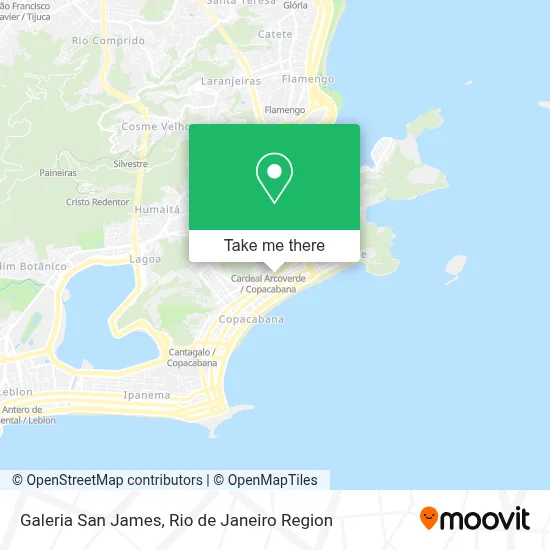 Galeria San James map