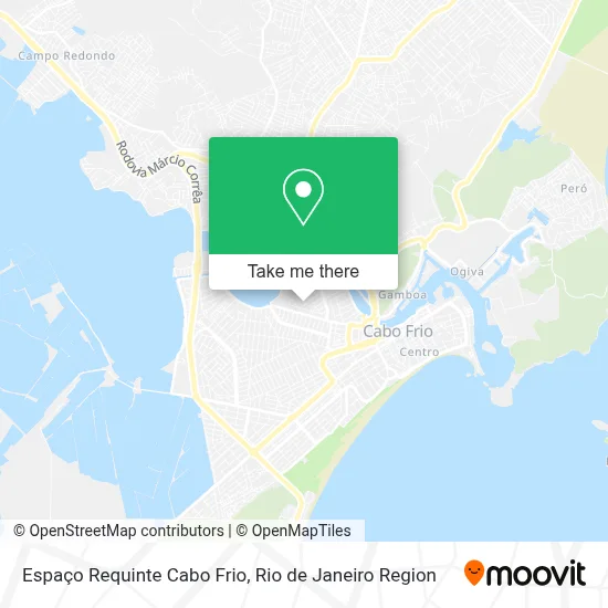 Espaço Requinte Cabo Frio map