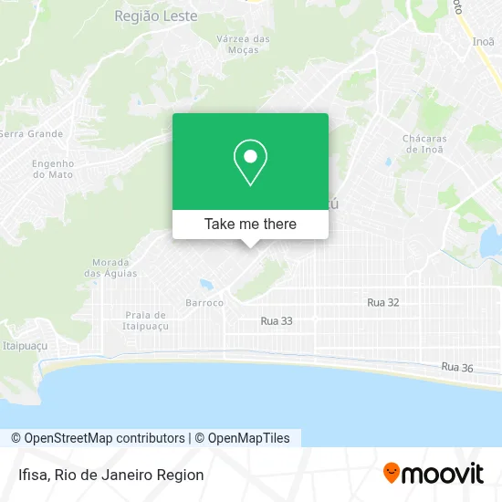 Ifisa map