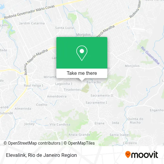 Elevalink map