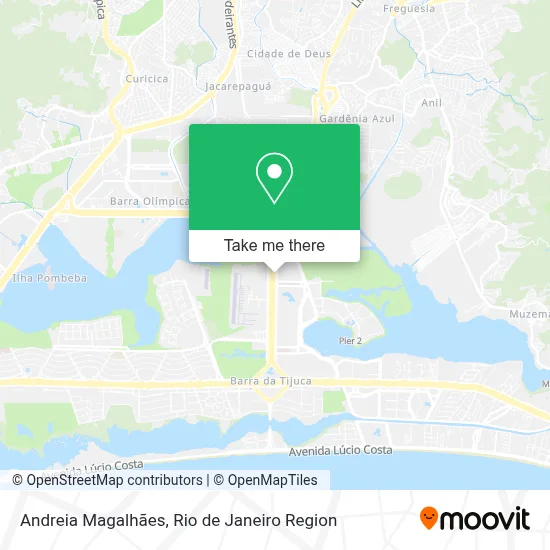 Andreia Magalhães map